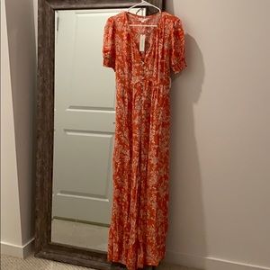 Floral Jumpsuit